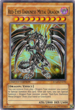 Red-Eyes Darkness Metal Dragon JUMP-EN030 Ultra Rare Englisch