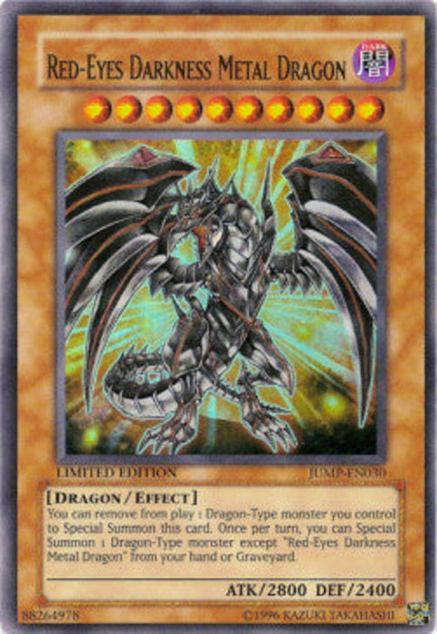 Red-Eyes Darkness Metal Dragon JUMP-EN030 Ultra Rare Englisch