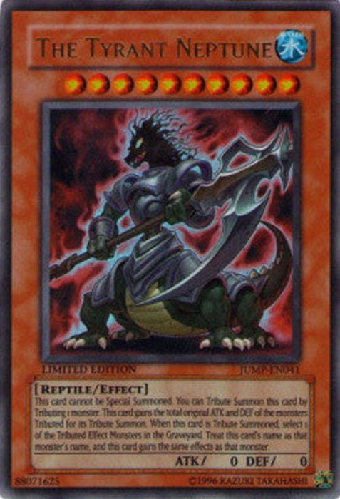 The Tyrant Neptune JUMP-EN041 Ultra Rare Englisch