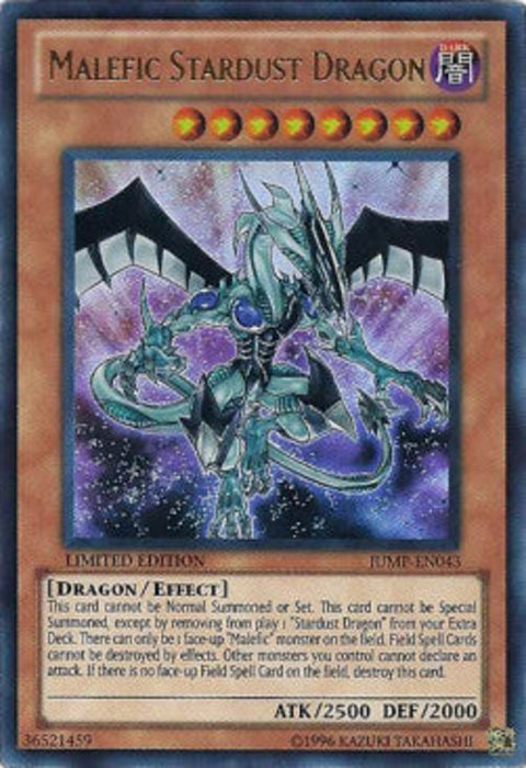 Malefic Stardust Dragon JUMP-EN043 Ultra Rare Englisch