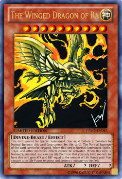 The Winged Dragon of Ra (V.1) JUMP-EN045 Ultra Rare Englisch