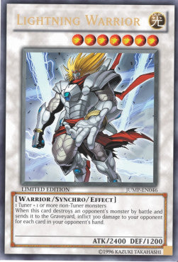 Lightning Warrior JUMP-EN046 Ultra Rare Englisch