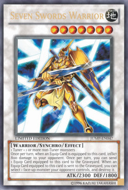Seven Swords Warrior JUMP-EN047 Ultra Rare Englisch