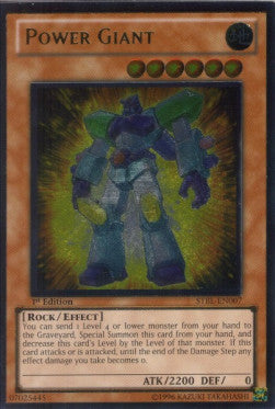 Power Giant (V.2) STBL-EN007 Ultimate Rare Amerikanisch