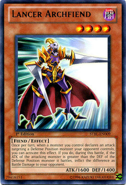 Lancer Archfiend STBL-EN009 Rare Englisch