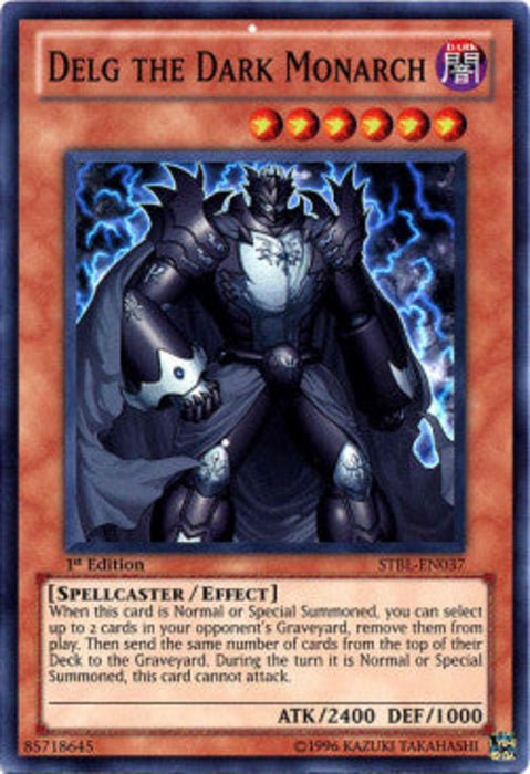 Delg the Dark Monarch STBL-EN037 Super Rare Englisch