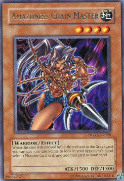 Amazoness Chain Master DLG1-EN098 Rare Englisch