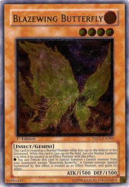 Blazewing Butterfly (V.2) TAEV-IT089 Ultimate Rare Italienisch