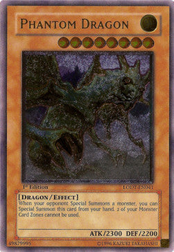 Phantom Dragon (V.2) LODT-EN041 Ultimate Rare Amerikanisch