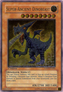 Super-Ancient Dinobeast (V.2) LODT-EN088 Ultimate Rare Englisch