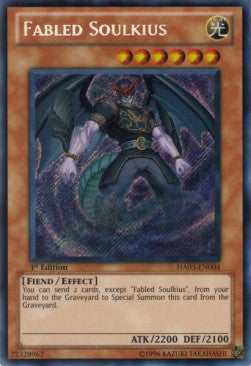 Fabled Soulkius HA03-EN004 Secret Rare Englisch