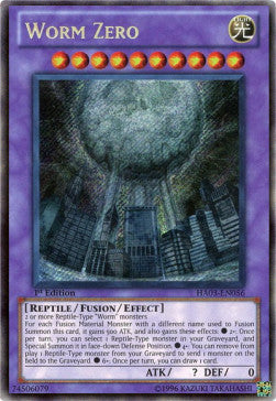 Worm Zero HA03-EN056 Secret Rare Englisch