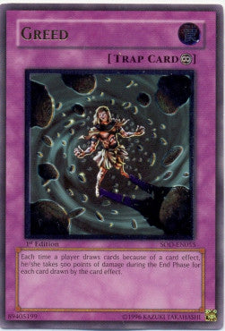 Greed (V.2) SOD-EN055 Ultimate Rare Englisch