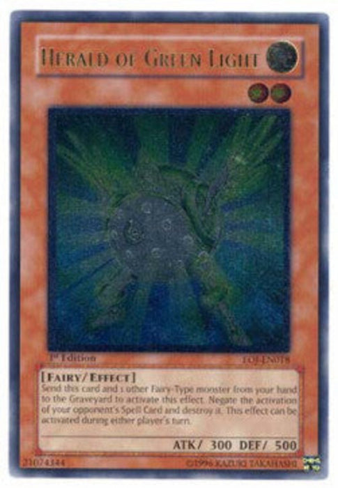 Herald of Green Light (V.2) EOJ-EN018 Ultimate Rare Englisch