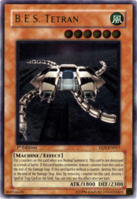 B.E.S. Tetran (V.2) EEN-EN017 Ultimate Rare Englisch