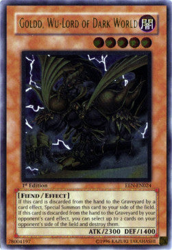 Goldd, Wu-Lord of Dark World (V.2) EEN-EN024 Ultimate Rare Englisch