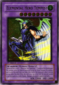Elementar-HELD Tempest EEN-DE034 Ultimate Rare Deutsch