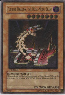 Fusilier Dragon, the Dual-Mode Beast (V.2) RDS-EN031 Ultimate Rare Englisch