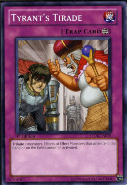 Tyrant's Tirade STOR-EN078 Common Englisch