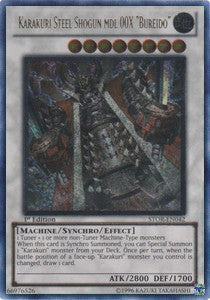 Karakuri Steel Shogun mdl 00X "Bureido" (V.2) STOR-EN042 Ultimate Rare Englisch