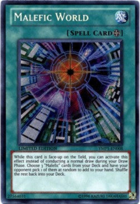 Malefic World YMP1-EN008 Secret Rare Englisch
