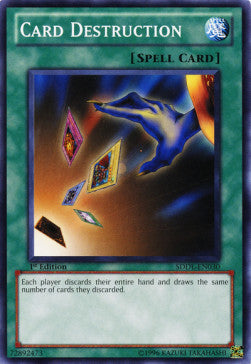 Card Destruction SDDL-EN030 Common Englisch