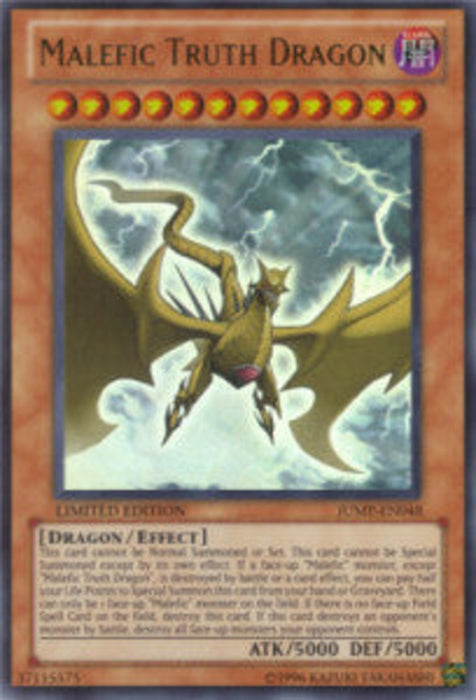Malefic Truth Dragon JUMP-EN048 Ultra Rare Englisch