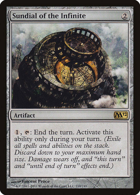 Sundial of the Infinite M12-218 Rare Englisch