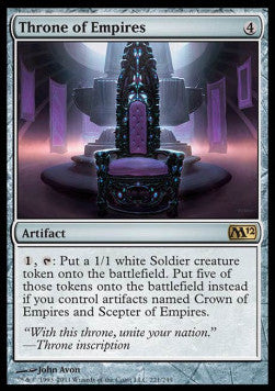 Throne of Empires M12-221 Rare Englisch