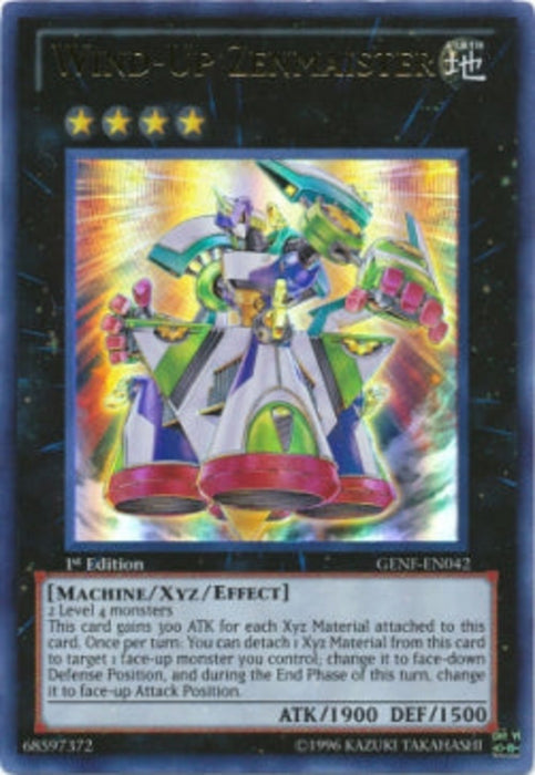 Wind-Up Zenmaister (V.1) GENF-EN042 Ultra Rare Englisch