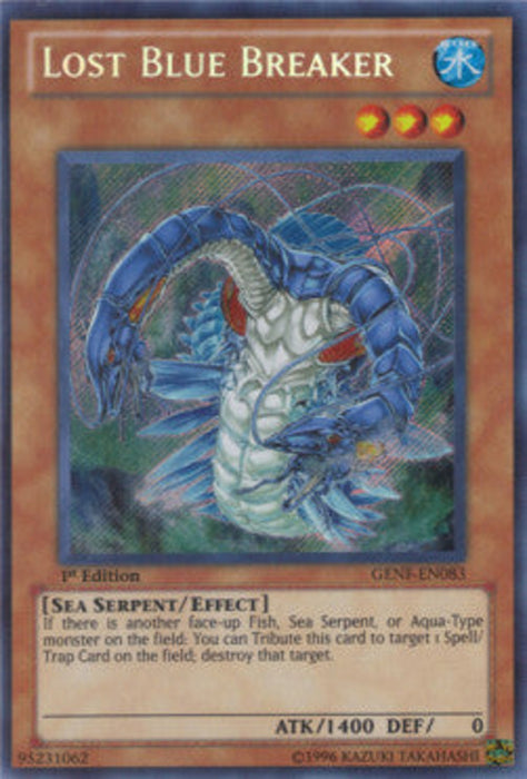 Lost Blue Breaker GENF-EN083 Secret Rare Englisch