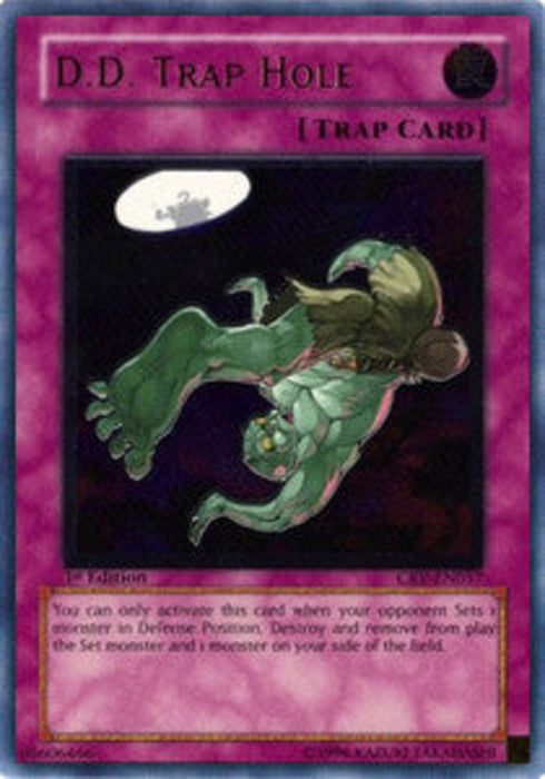 D.D. Trap Hole (V.2) CRV-EN057 Ultimate Rare Englisch