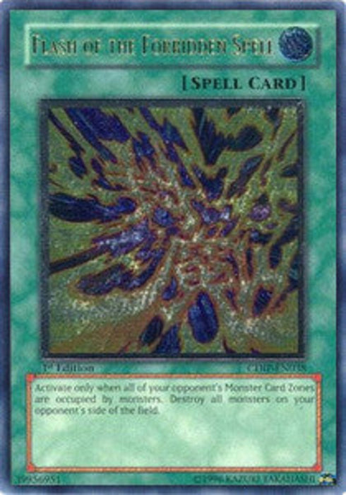 Flash of the Forbidden Spell (V.2) CDIP-EN038 Ultimate Rare Englisch
