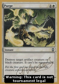 Purge WCD37- Special Englisch