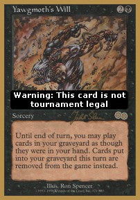 Yawgmoth's Will WCD17- Special Englisch