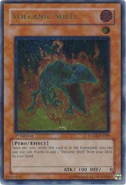 Volcanic Shell (V.2) FOTB-EN009 Ultimate Rare Englisch