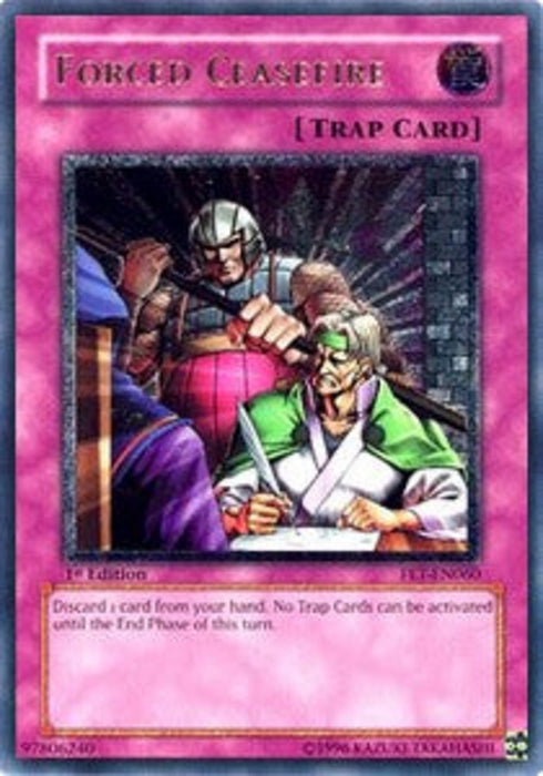 Forced Ceasefire (V.2) FET-EN060 Ultimate Rare Englisch