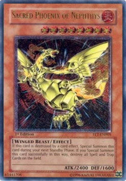 Sacred Phoenix of Nephthys (V.2) FET-EN005 Ultimate Rare Englisch