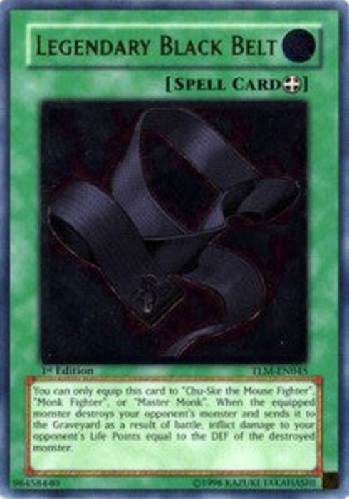 Legendary Black Belt (V.2) TLM-EN045 Ultimate Rare Englisch