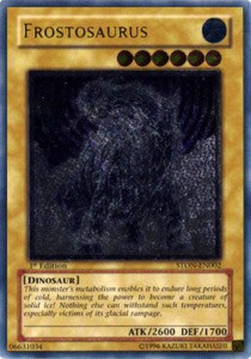 Frostosaurus (V.2) STON-EN002 Ultimate Rare Englisch
