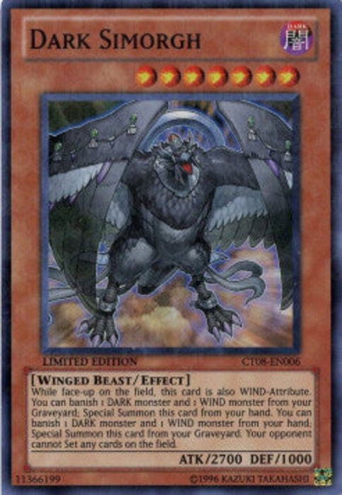 Dark Simorgh CT08-EN006 Super Rare Englisch