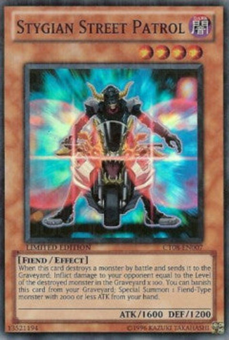 Stygian Street Patrol CT08-EN007 Super Rare Englisch