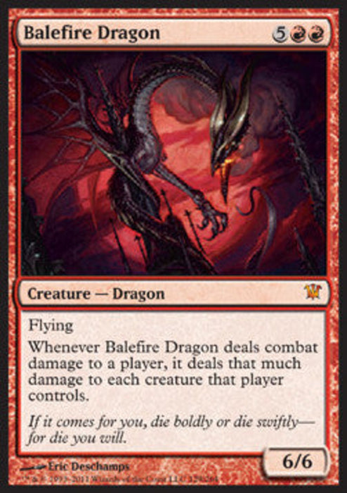 Unheilsfeuer-Drache ISD-129 Mythic Deutsch