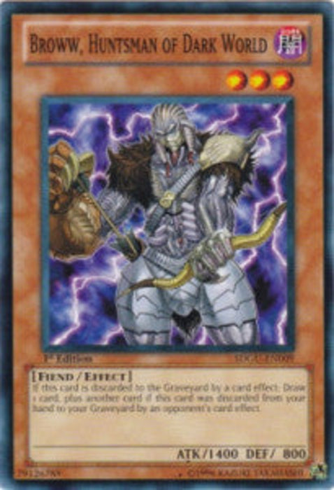 Broww, Huntsman of Dark World SDGU-EN009 Common Englisch