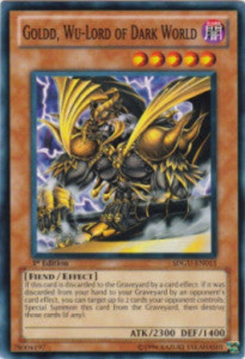 Goldd, Wu-Lord of Dark World SDGU-EN013 Common Englisch