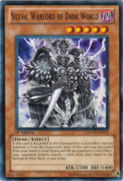 Sillva, Warlord of Dark World SDGU-EN012 Common Amerikanisch