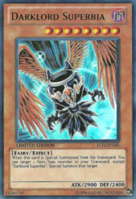 Darklord Superbia LC02-EN005 Ultra Rare Englisch