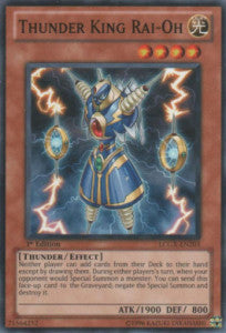 Thunder King Rai-Oh LCGX-EN203 Common Englisch