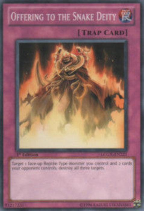 Offering to the Snake Deity LCGX-EN221 Common Englisch