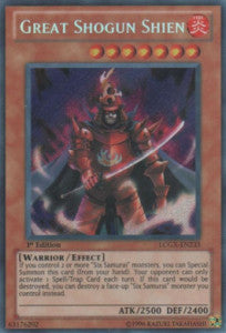 Great Shogun Shien LCGX-EN233 Secret Rare Amerikanisch